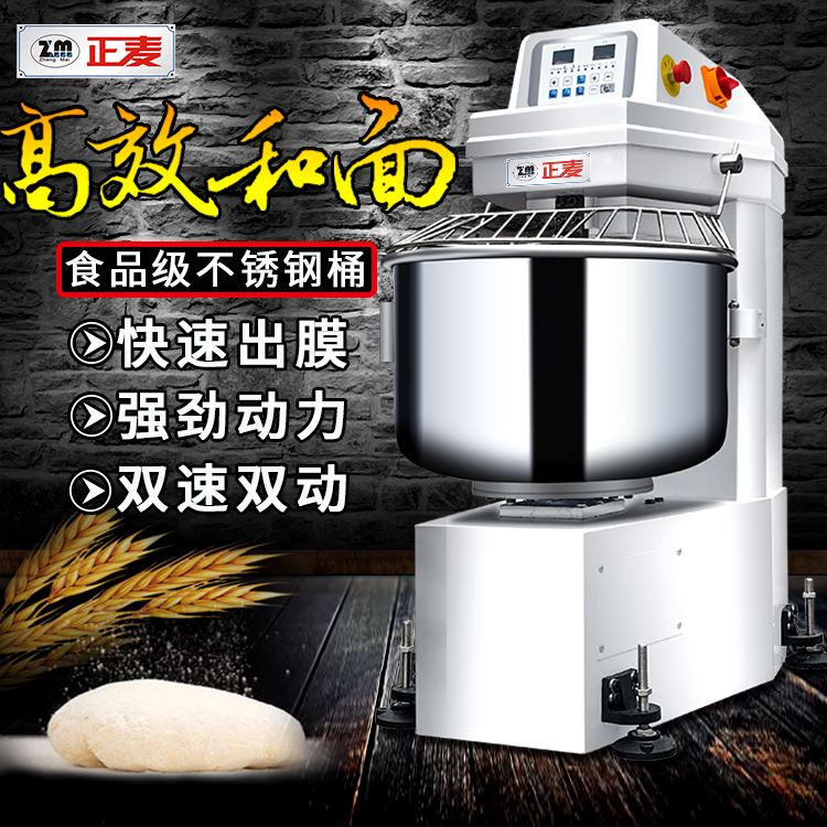 廣州正麥和面機100KG食品廠大型和面攪拌機